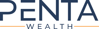 penta wealth logo blue